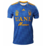 18-19 Tigres UANL Away Soccer Jersey Shirt Blue