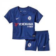 Kids Chelsea Home Soccer Kit 2017/18 (Shorts+Shirt)