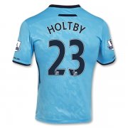 13-14 Tottenham Hotspur #23 HOLTBY Away Blue Jersey Shirt