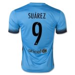 Barcelona Third Soccer Jersey 2015-16 SUAREZ #9