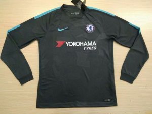 Chelsea Thrid Soccer Jersey LS 2017/18