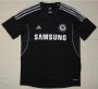 13-14 Chelsea Black Away Soccer Jersey Kit (Shirt+Short)