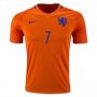Netherlands Home Soccer Jersey 2016 MEMPHIS 7