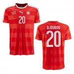 Switzerland Home Soccer Jersey 2016 20 Djourou