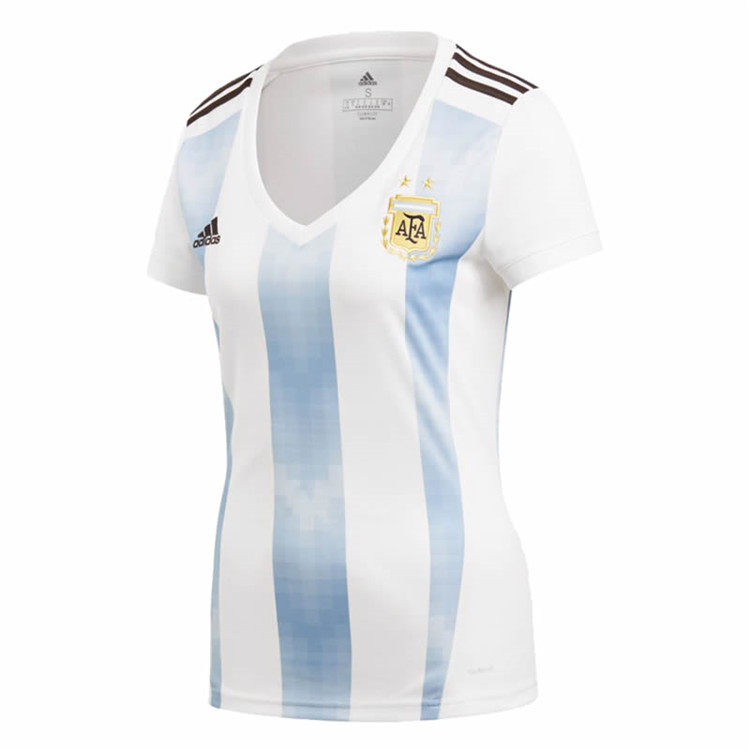 Argentina Home Soccer Jersey Shirt Women 2018 World Cup