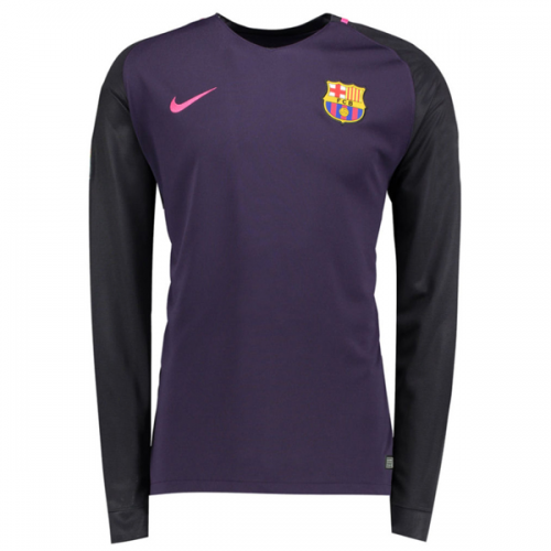 Barcelona Away Soccer Jersey 16/17 LS