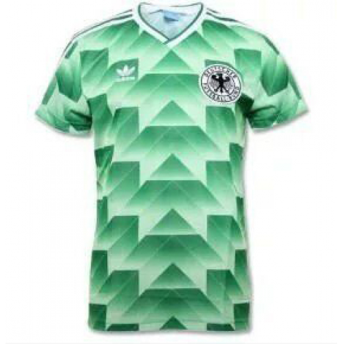 West Germany Retro Away Soccer Jersey1990