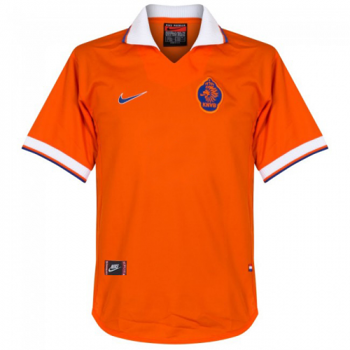 Netherlands Home Retro Soccer Jersey 1997/98