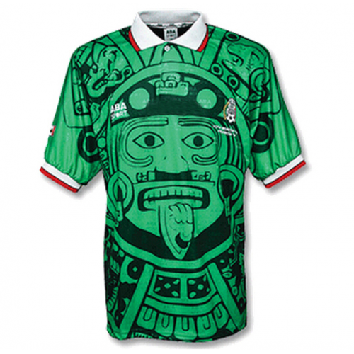 Mexico Retro Home Soccer Jersey1998