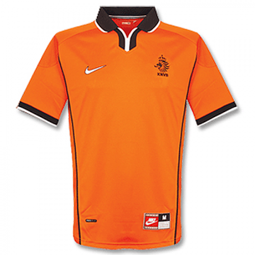 Netherlands Home Retro Soccer Jersey 1998