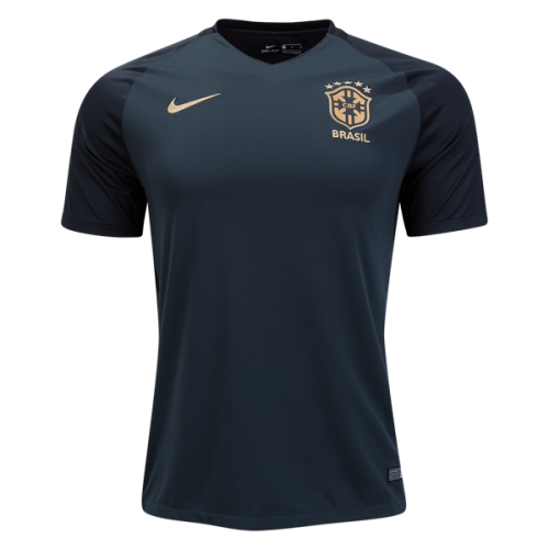 Brazil Third Soccer Jersey 2017