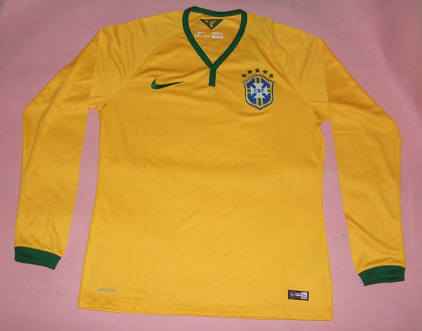 brazil long sleeve jersey
