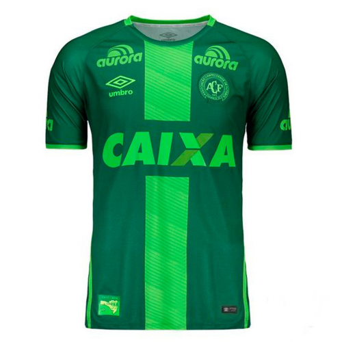 Associação Chapecoense de Futebol Away Soccer Jersey 16/17 Green