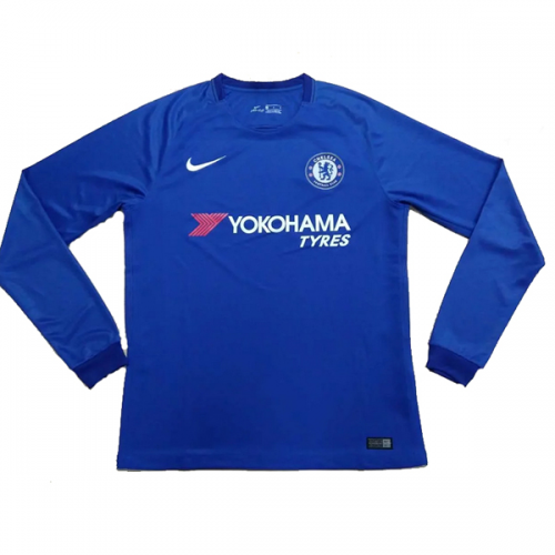 Chelsea Home Soccer Jersey 2017/18 LS