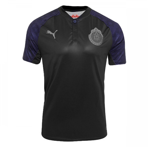 Chivas Guadalajara Away Soccer Jersey 17/18 Black