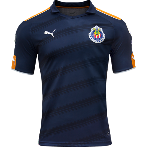 Chivas Guadalajara Away Soccer Jersey 17/18 blue