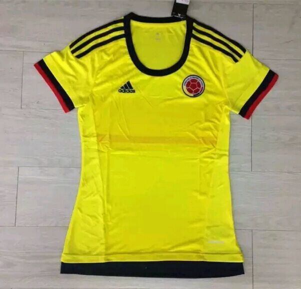 colombia women's soccer jersey