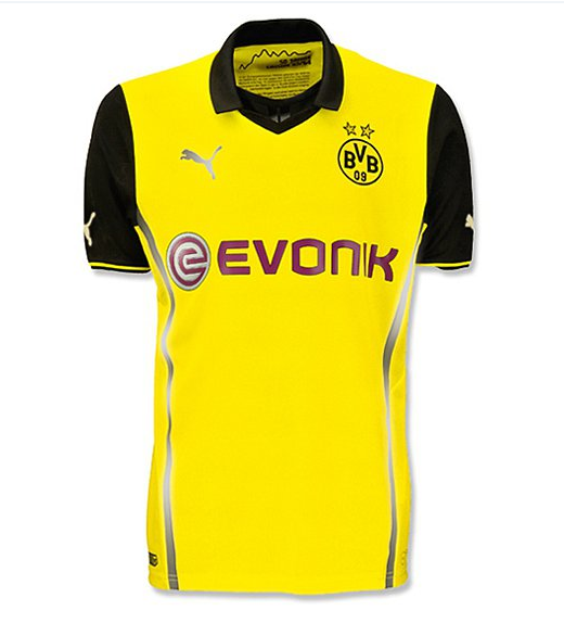 13-14 Borussia Dortmund Home UCL Whole Kit(Shirt+Short+Socks)