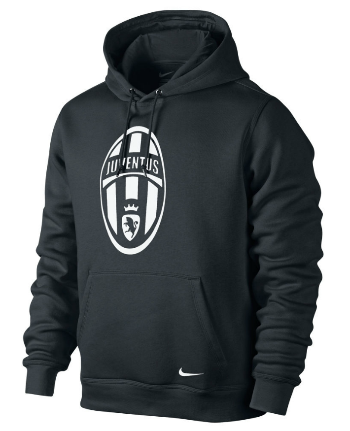 13-14 Juventus Black Hoody Sweater