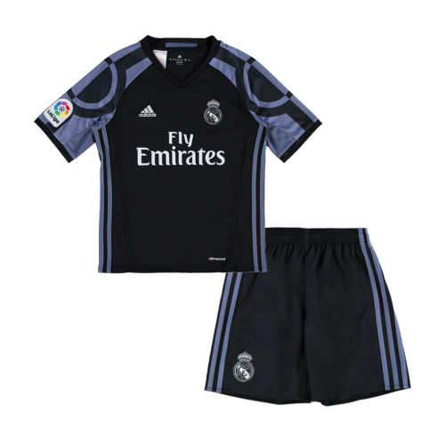 Kids Real Madrid Third Kit 16/17 (Shirt+Shorts)