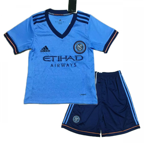 New York City Home Soccer Jersey 2017/18 Kids Shirt With Shorts
