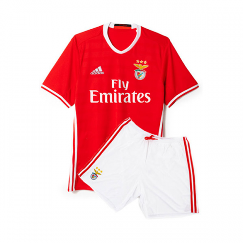 Kids Benfica Home Soccer Kit 2016/17 (Shirt+Shorts)