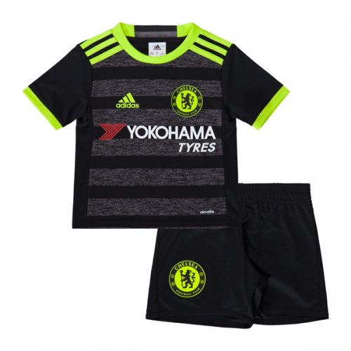 Kids Chelsea Away Soccer Kit 2016/17 (Shorts+Shirt)