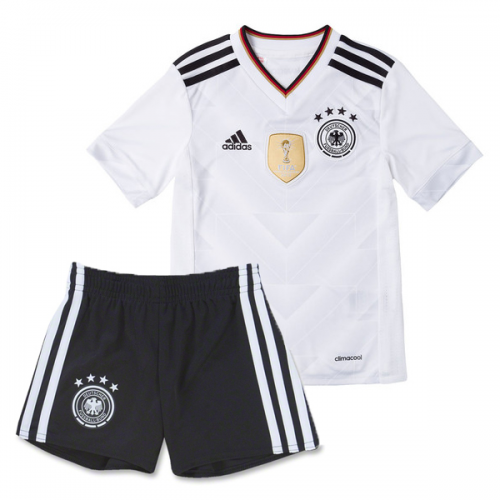 2017 Germany Kids Home Soccer Kit (Shirt+Shorts)