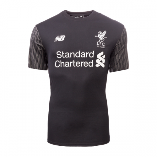 Liverpool Goalkeeper Soccer Jersey 2017/18 Black