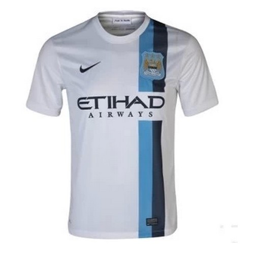 man city white jersey