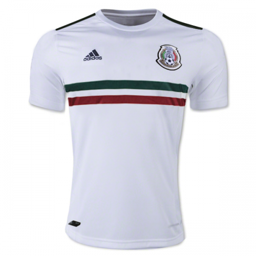 Mexico Away Soccer Jersey 2017/18 White