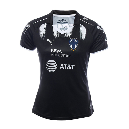 Monterrey Third Soccer Jersey 2017/18 women Black