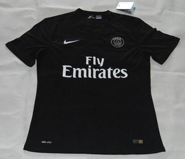 psg away jersey black