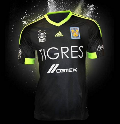 Tigres UANL Away Soccer Jersey 2015/16 Black