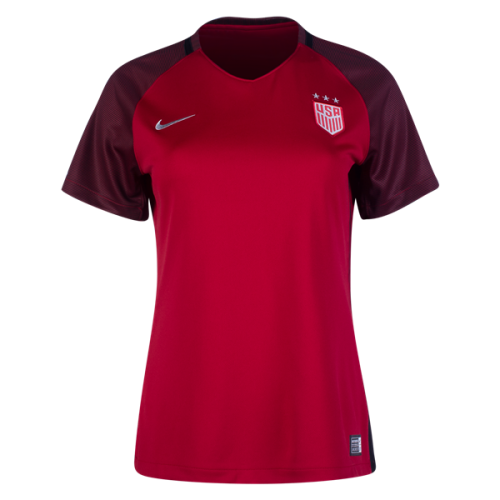 USA Third Soccer Jersey 2017/18 Red Women