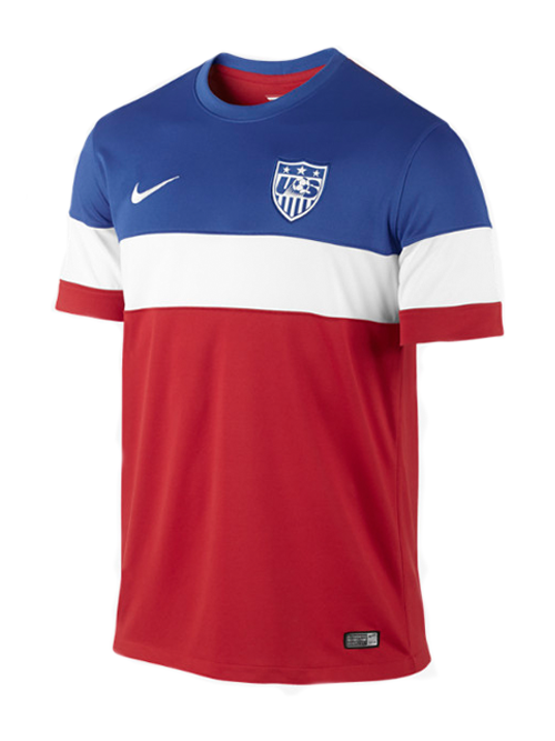 2014 World Cup USA Away Red Soccer Jersey